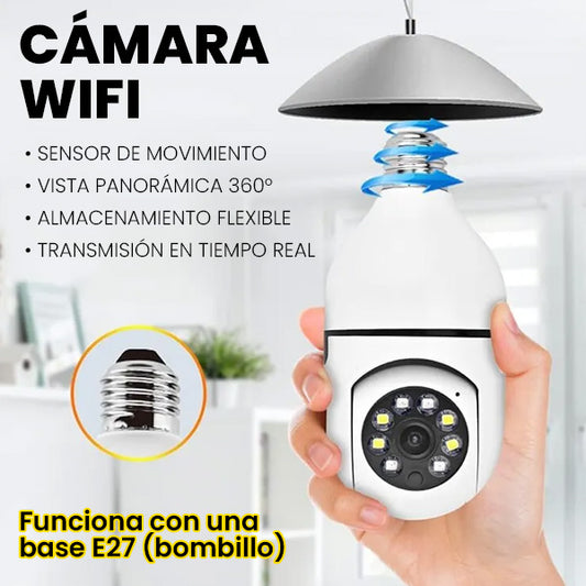 VigiLux 360° – Cámara WiFi Inteligente - ENVIO GRATIS