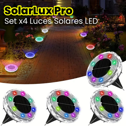SOLARLUX PRO™️– SET X4 LUCES SOLARES LED - ENVÍO GRATIS
