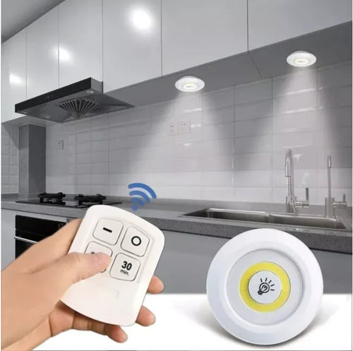 LUZ LED PRO SET X 3 INALAMBRICA CON CONTROL