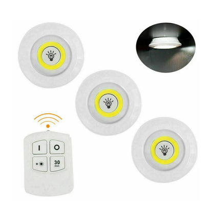 LUZ LED PRO SET X 3 INALAMBRICA CON CONTROL